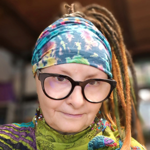 opaska batikowa, batik bandana.