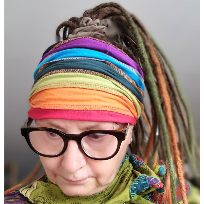opaska na dready, dreadlocks band.