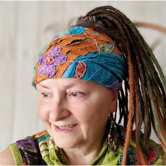 opaska na dready. dreadband.